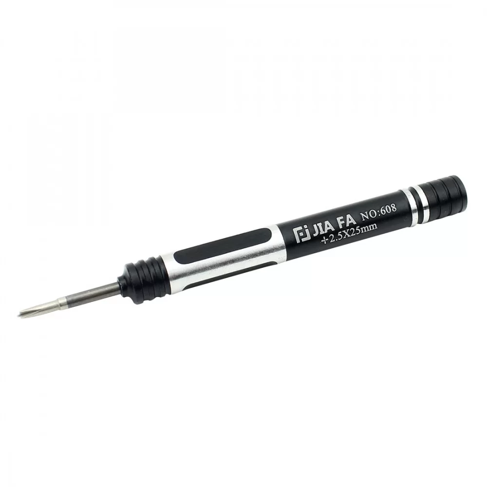 JIAFA JF-608-2.5 Hollow Cross Tip 2.5 Middle Bezel Repair Screwdriver (Black)